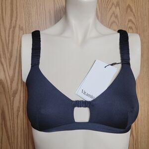 Vitamin A Womens  Lennon V-Neck Bralette Small